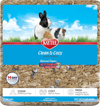 Kaytee Clean & Cozy Extreme Odor Control Bedding, Made for Small Animals, 40 Liters - Image 13