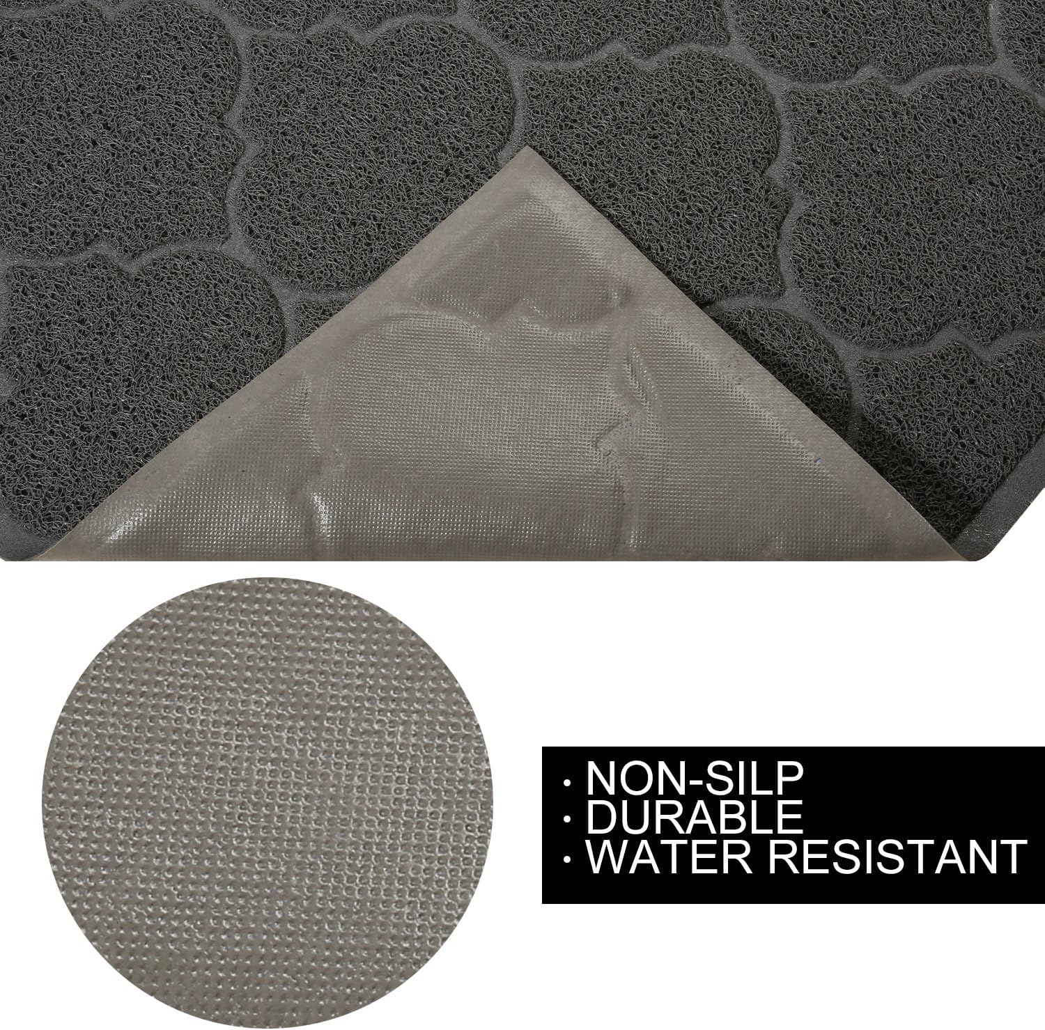 Cosyearn non slip phthalate free litter mat backing for floor protection