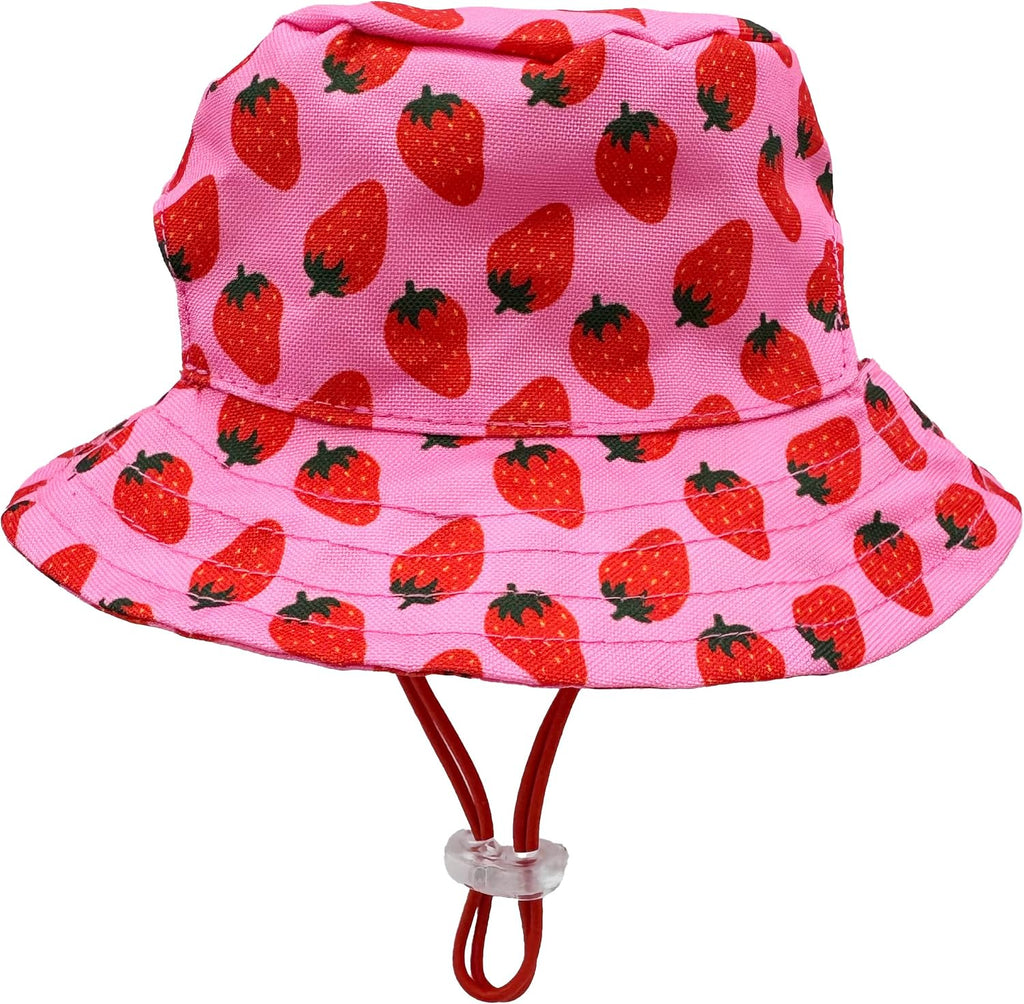 Huxley & Kent Pet Hat - Fun Hat for Dogs & Cats - Cute, Comfortable and Fun - SnugFit Strings for Best Fit - Bucket Hat High Street Plaid, Medium - Image 10