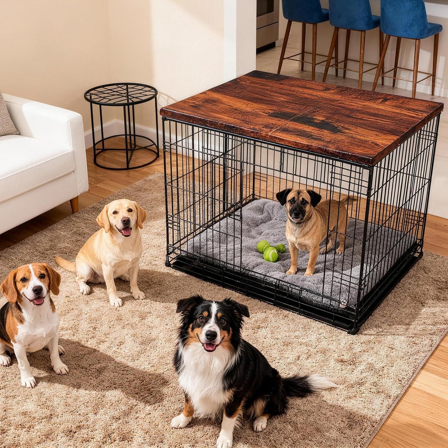 Folded state of varrisin heavy duty plastic crate topper.