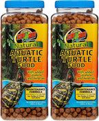 Nutritional breakdown details on Zoo Med turtle food package