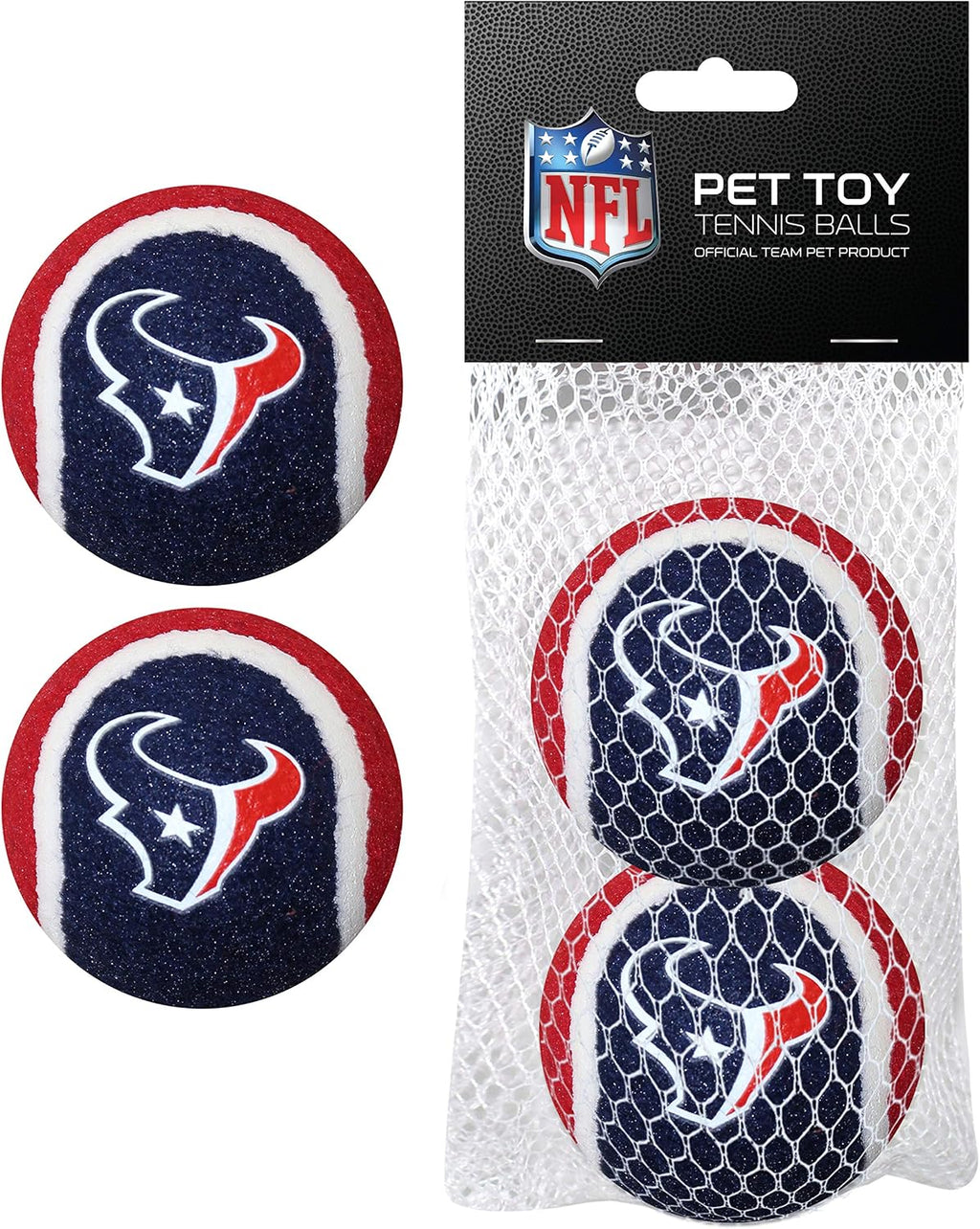 Pets First New England Patriots tennis balls for cats and dogs