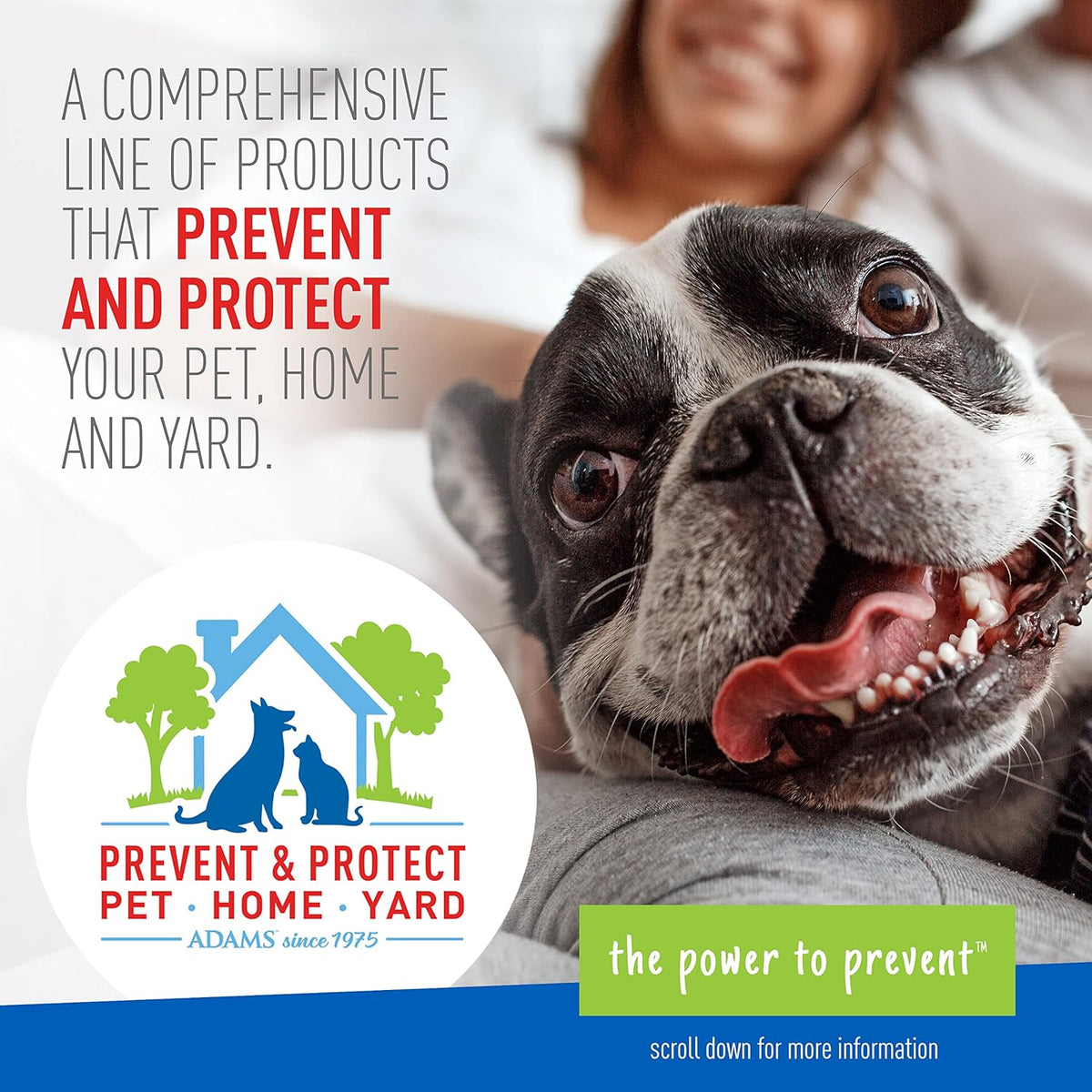Adams deep conditioning pet pest treatment bottle