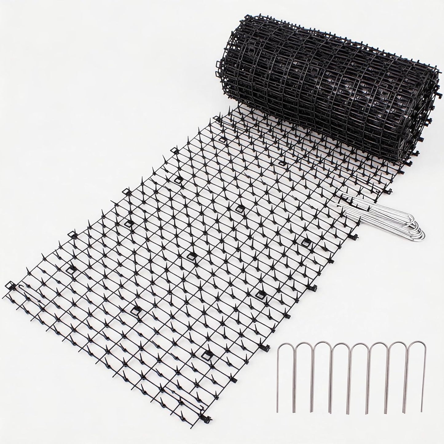 Homarden Cat Scat Mat 6.5ft front view of plastic spikes