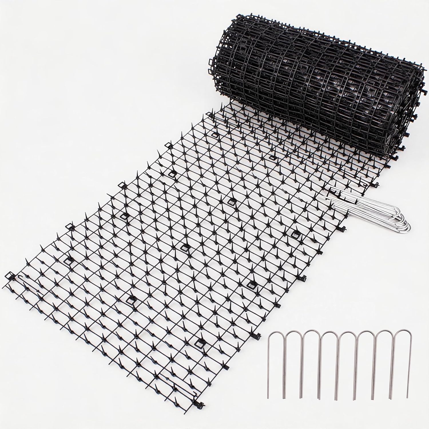 Homarden Cat Scat Mat 6.5ft front view of plastic spikes