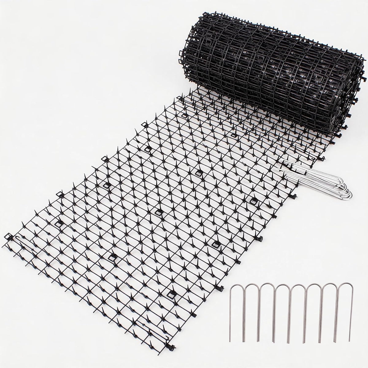 Homarden Cat Scat Mat 6.5ft front view of plastic spikes