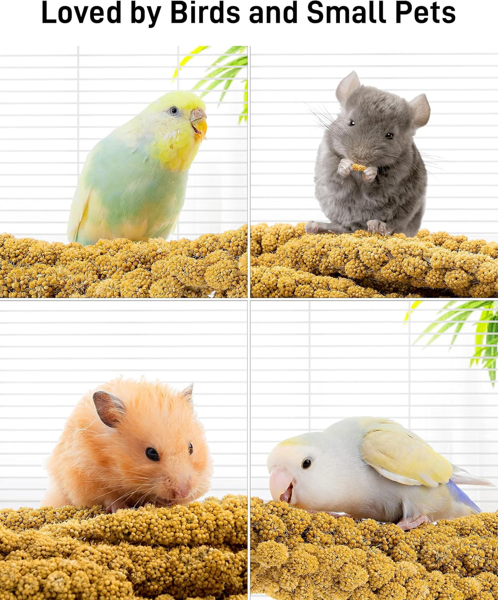 1.1 pound package of Bucatstate pet bird food