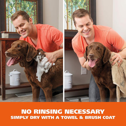 Wahl USA waterless pet shampoo ingredients label