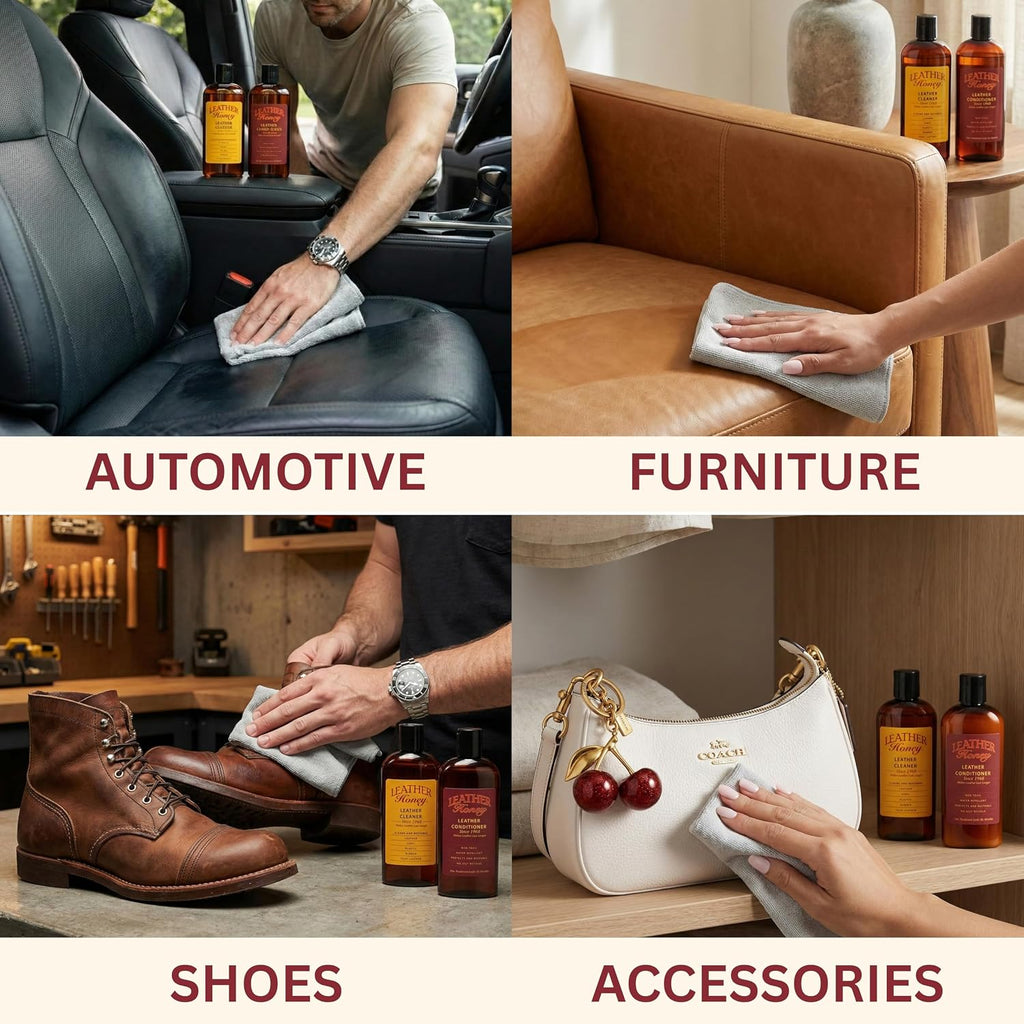 Leather Honey deep penetrating leather restorer for shoes and bags