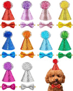 PET SHOW 10pcs Mini Small Dog Hats Cat Birthday Party Hat Rabbit Hats for Holiday Wedding Puppies Kittens Costume Accessories - Image 12