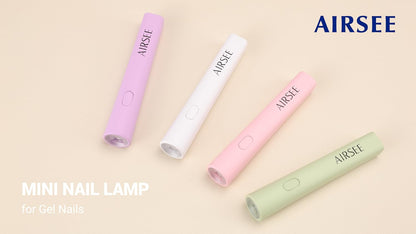 AIRSEE professional portable nail tool packaging for imported beauty accessories