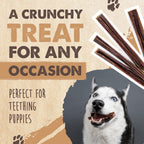 Authentic USA imported beef gullet dog treats