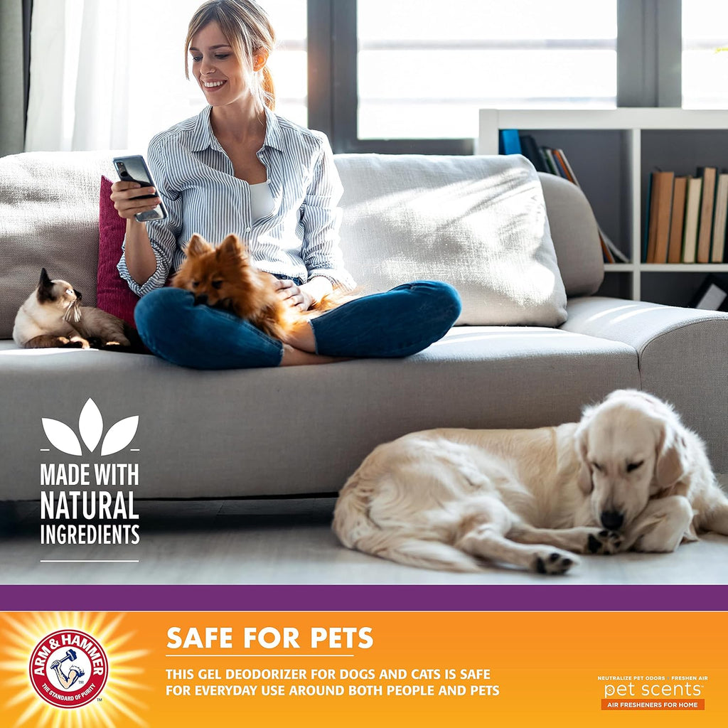 Arm and Hammer pet odor neutralizer refill packaging details