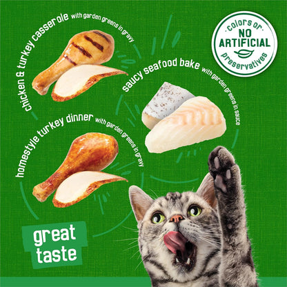 Purina Friskies Indoor Cat Food Homestyle Turkey Dinner Can