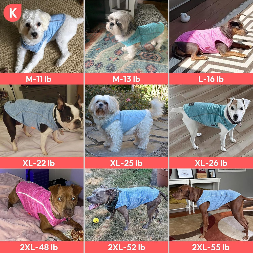 Kyeese pet tank top showing Ready To Go patch detail