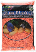 Estes Spectrastone Permaglo Orange Aquarium Gravel front view packaging