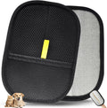 INABULETWO pet hair removal gloves brush front view