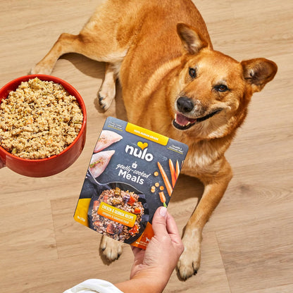 Nulo gently cooked meals lamb food pour demonstration