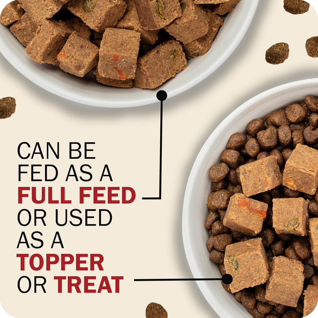 Redbarn premium rolled dog food beef recipe 4 pound roll