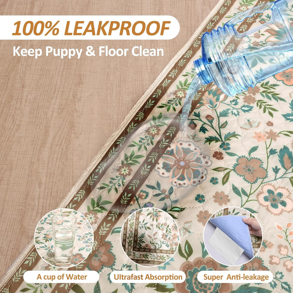 Baodan pee pad non-slip silicone paw print backing