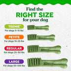 Greenies Veterinarian-Recommended Adult Natural Dental Dog Treats Teenie Size, Dog Dental Chews, Original Flavor, 3 oz. Pack, 11 Count - Image 12
