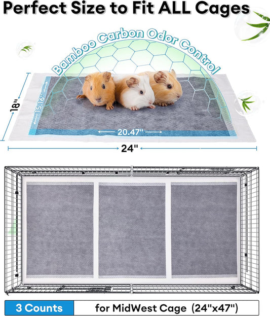 Bucatstate bamboo charcoal pet pee pads in packaging