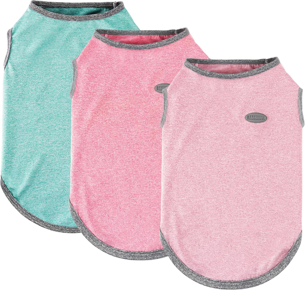 Baobicute blue dog t shirts folded set of three