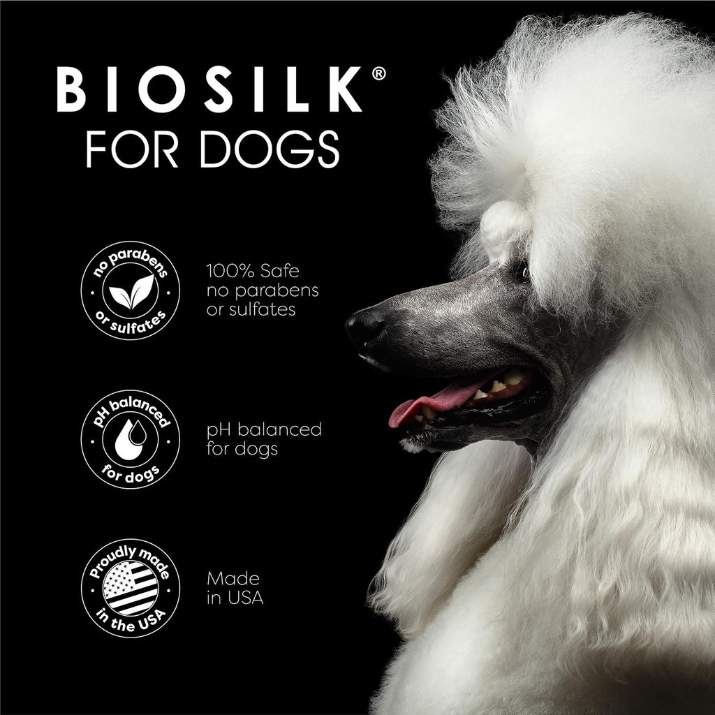 BioSilk for pets premium coconut oil infused hydrating conditioner