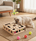 USA imported premium cat enrichment toy box for stress free nail grooming