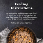 Blue Buffalo Wilderness Protein Powered Meals, Chicken and Beef, High-Protein Grain Free Adult Wet Dog Food, 9 oz. Pouches, 6 Count Variety Pack - Image 9