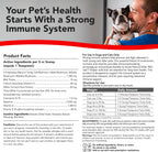 Authentic USA imported pet immunity booster featuring turkey tail and reishi mushroom blend