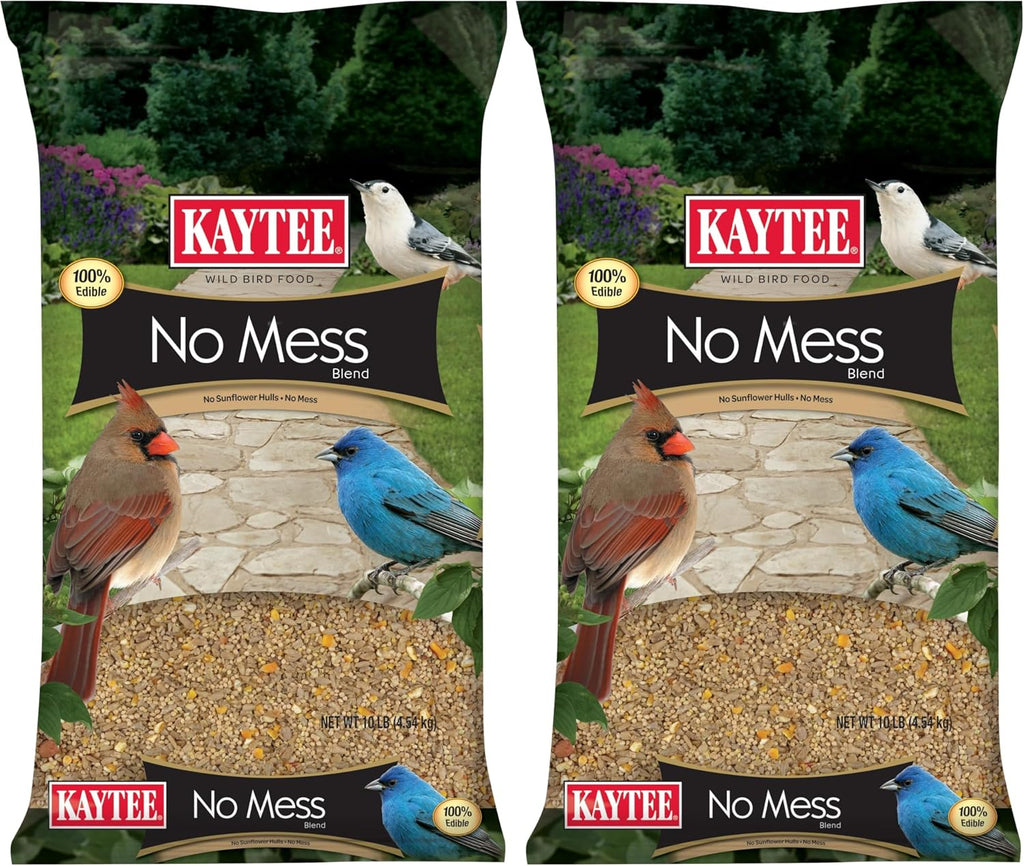 Kaytee Wild Bird (No Mess or Waste Free) Food Seed Blend For Blue Jays, Woodpeckers, Juncos, Cardinals, Grosbeaks, Sparrows, and Finches, 10 Pound, (Packaging May Vary) - Image 11
