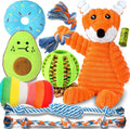 Zeaxuie 9 pack puppy toy set front view