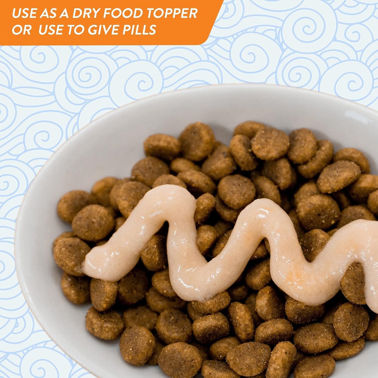 Packaging details showing grain free and taurine benefits
