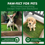 Fresh Patch 16 by 24 inch grass mat in cardboard tray