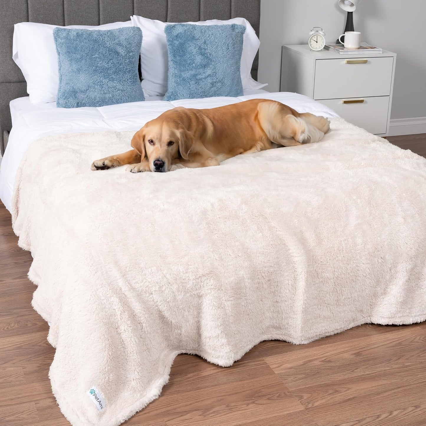 PetAmi Dog Blanket for Small Dogs Pink, Fluffy Soft Puppy Blanket, Sherpa Fleece Cat Blanket for Kitten Doggie, Calming Pet Blanket Throw for Couch Sofa Bed Washable, Small 24x32 - Image 12