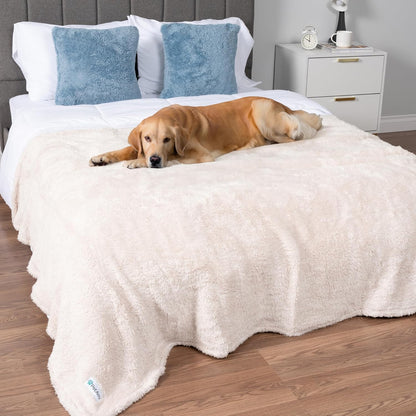 PetAmi Dog Blanket for Small Dogs Pink, Fluffy Soft Puppy Blanket, Sherpa Fleece Cat Blanket for Kitten Doggie, Calming Pet Blanket Throw for Couch Sofa Bed Washable, Small 24x32 - Image 12