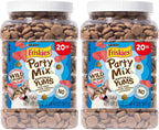 Friskies Purina Party Mix Natural YUMS Tuna Cat Treats, 20 oz Canister - Image 14
