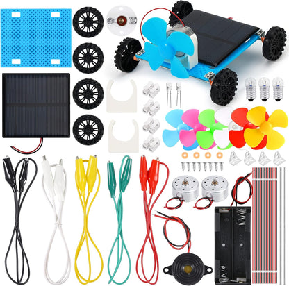 Sntieecr electric circuit motor kit package box front view showing educational STEM learning components.
