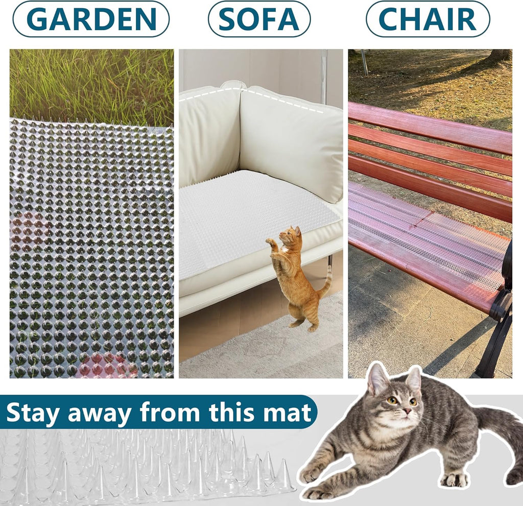 Full set of 24 scat mats for home and garden