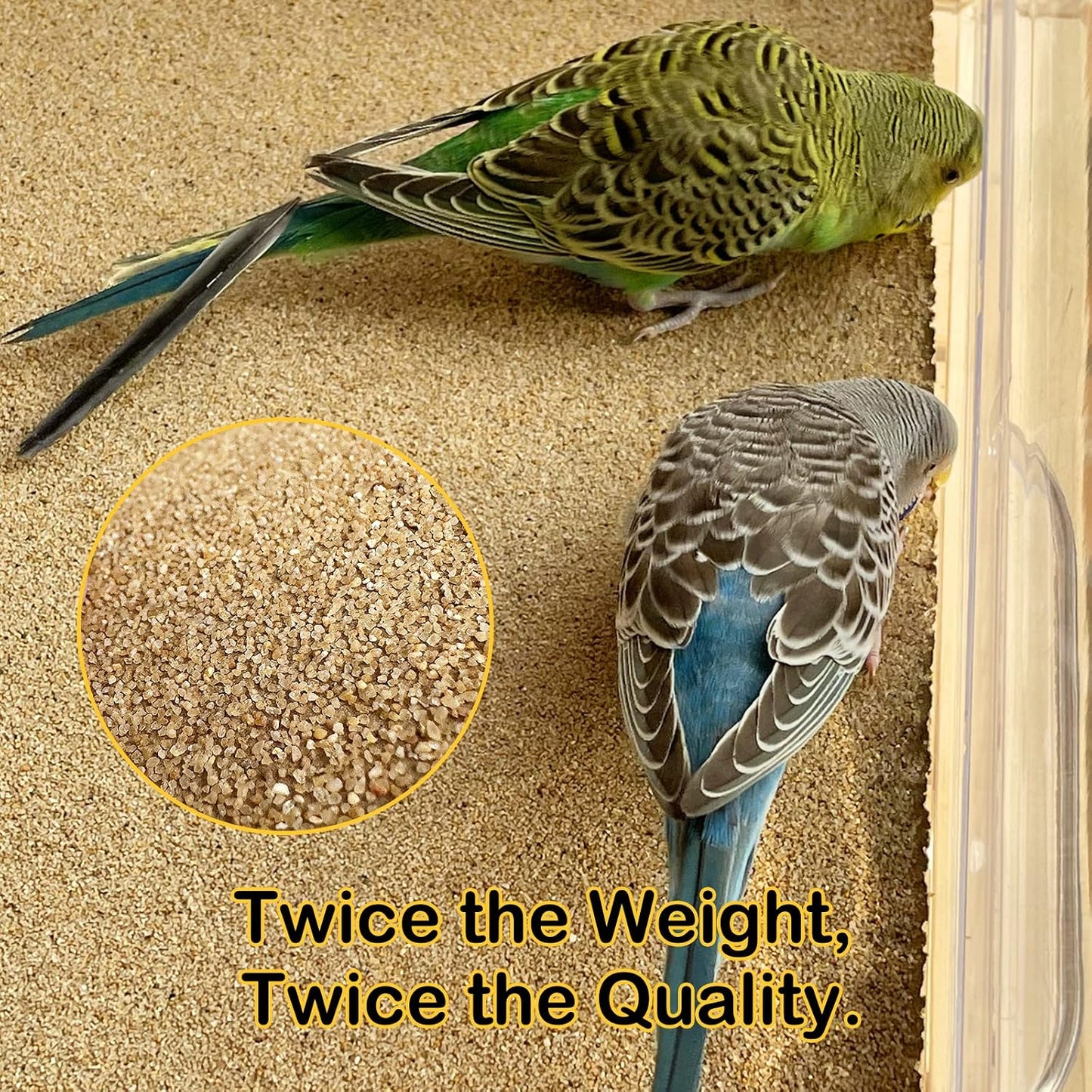 S&X Gravel Paper for Bird Cage 30-Pack 15" x 9.5" Bird Cage Liners Disposable for Enhanced Hygiene and Bird Health - Image 6
