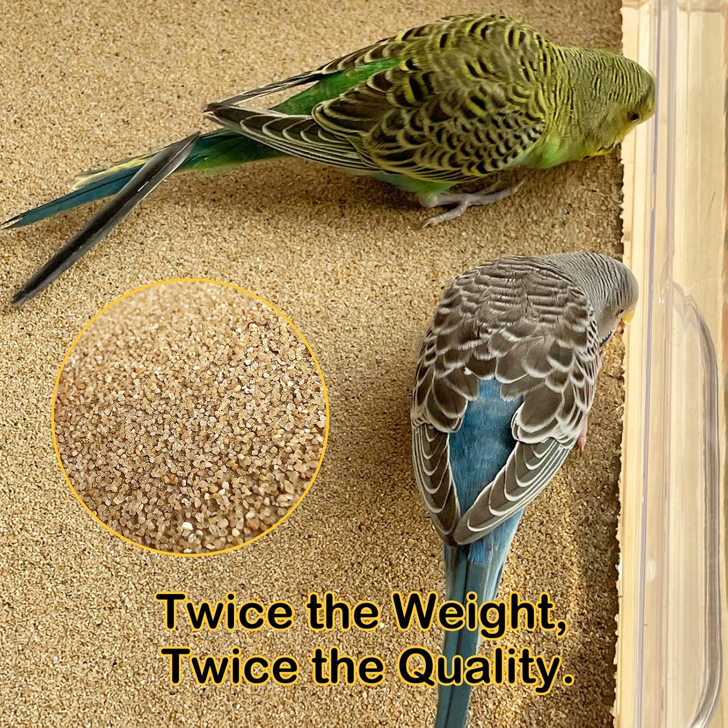 S&X Gravel Paper for Bird Cage 30-Pack 15" x 9.5" Bird Cage Liners Disposable for Enhanced Hygiene and Bird Health - Image 6