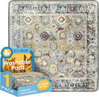 SCLOSE Washable Pee Pad for Dogs, 32" x 24" Reusable Puppy Pads Waterproof Dog Rugs, Super Absorbent, Leakproof, Dog Crate Pad, Playpen Mat, Whelping Pads, Vintage - Image 9