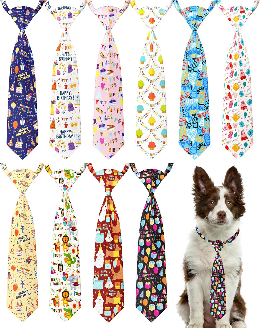 PET SHOW 10 Pack Holiday Small Dog Ties Neckties for Doggies Cats Adjustable Grooming Accessories Neck Ties Bowties Girl Boy Pets Festival Costumes Puppy Wedding Party Gift Favor - Image 13