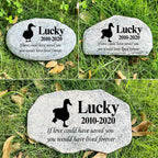 Zatanmulo Personalized Pet Memorial Stone, Garden Memorial Stone Personalized, Cat Headstone, Cat Tombstone, Memorial Plaque Outdoor, Garden Stepping Stone (Cat) - Image 15