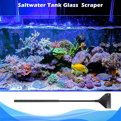 Pronetcus aquarium glass scraper displaying the ten piece replaceable blade pack