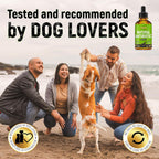 Golden Paw imported dog wellness supplement bottle