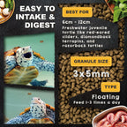Calcium and vitamin D rich formula for shell growth