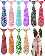 PET SHOW 10 Pack Holiday Small Dog Ties Neckties for Doggies Cats Adjustable Grooming Accessories Neck Ties Bowties Girl Boy Pets Festival Costumes Puppy Wedding Party Gift Favor - Image 12