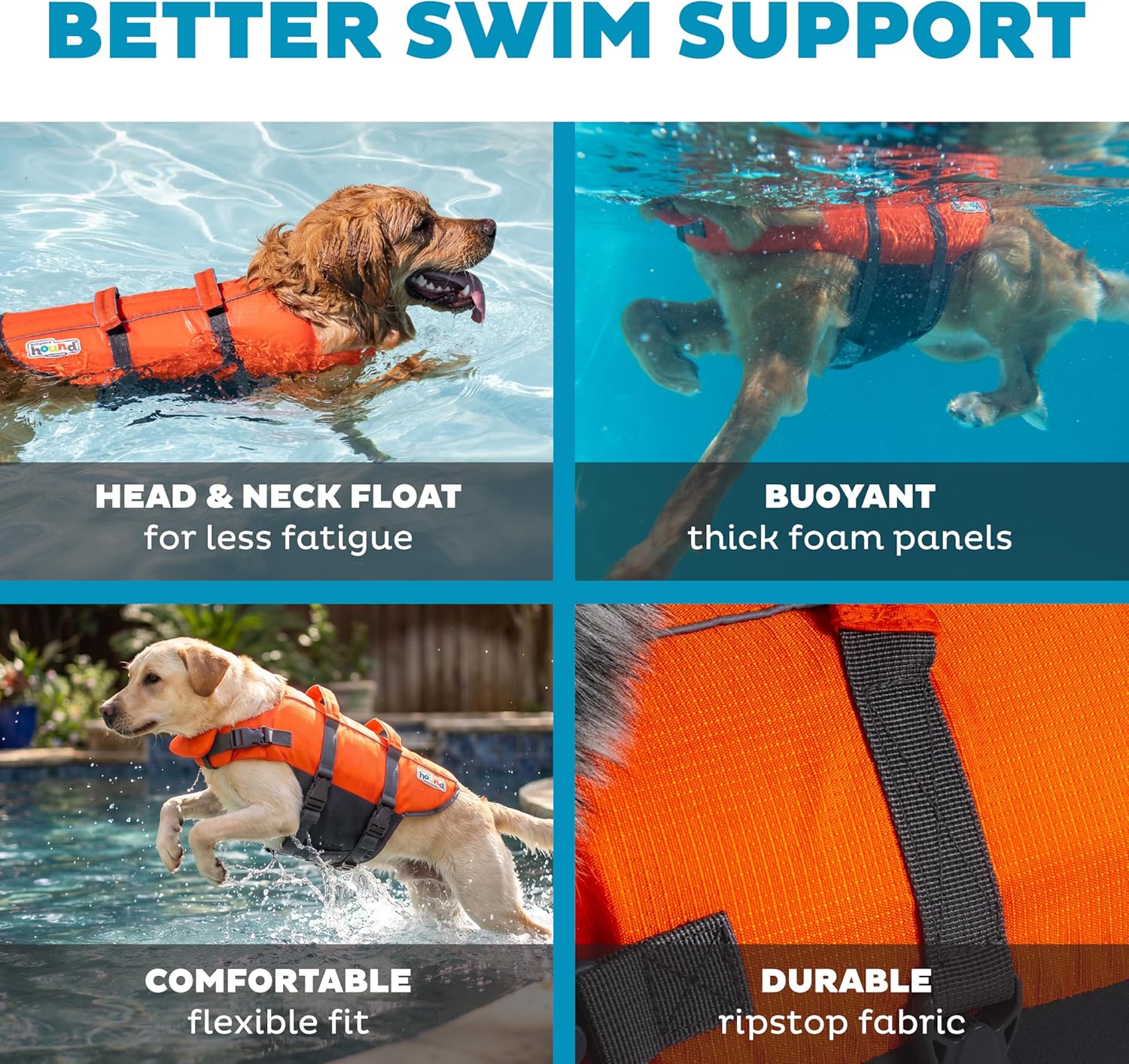 Adjustable pet flotation device with quick release belly buckles